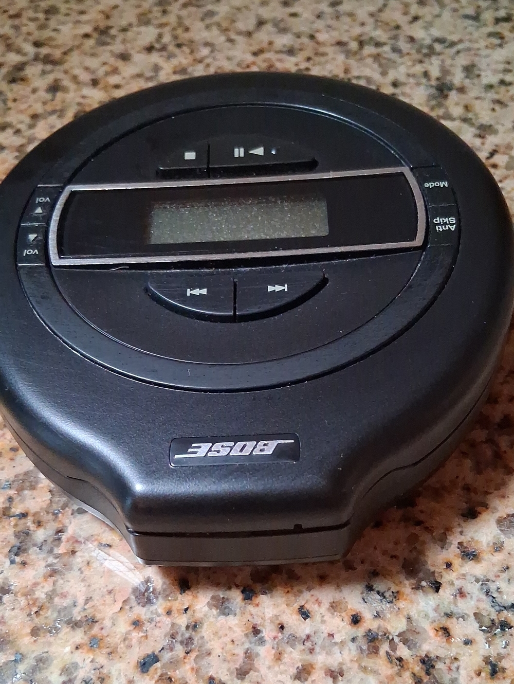 Bose Black Portable CD Player with Top Controls